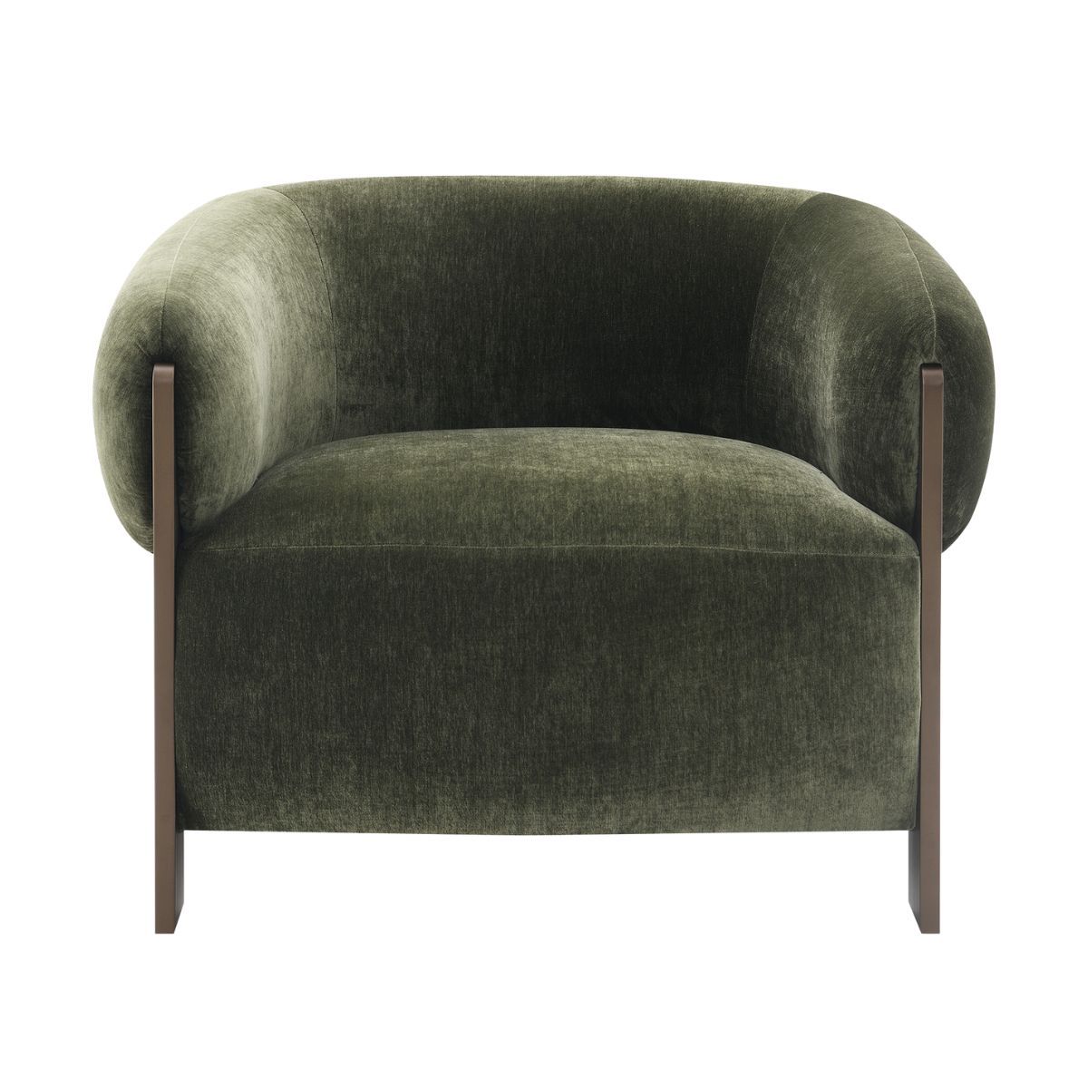 Napa Arm Chair - Moss Velvet
