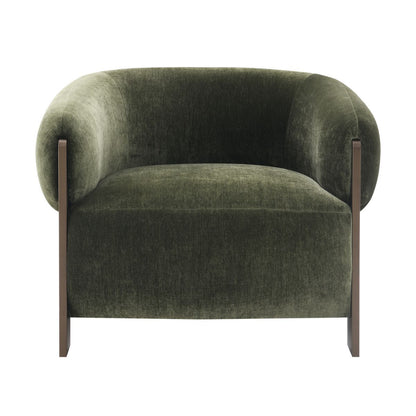 Napa Arm Chair - Moss Velvet