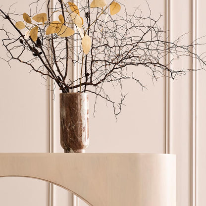 Aries Marble Vase - Large Natural