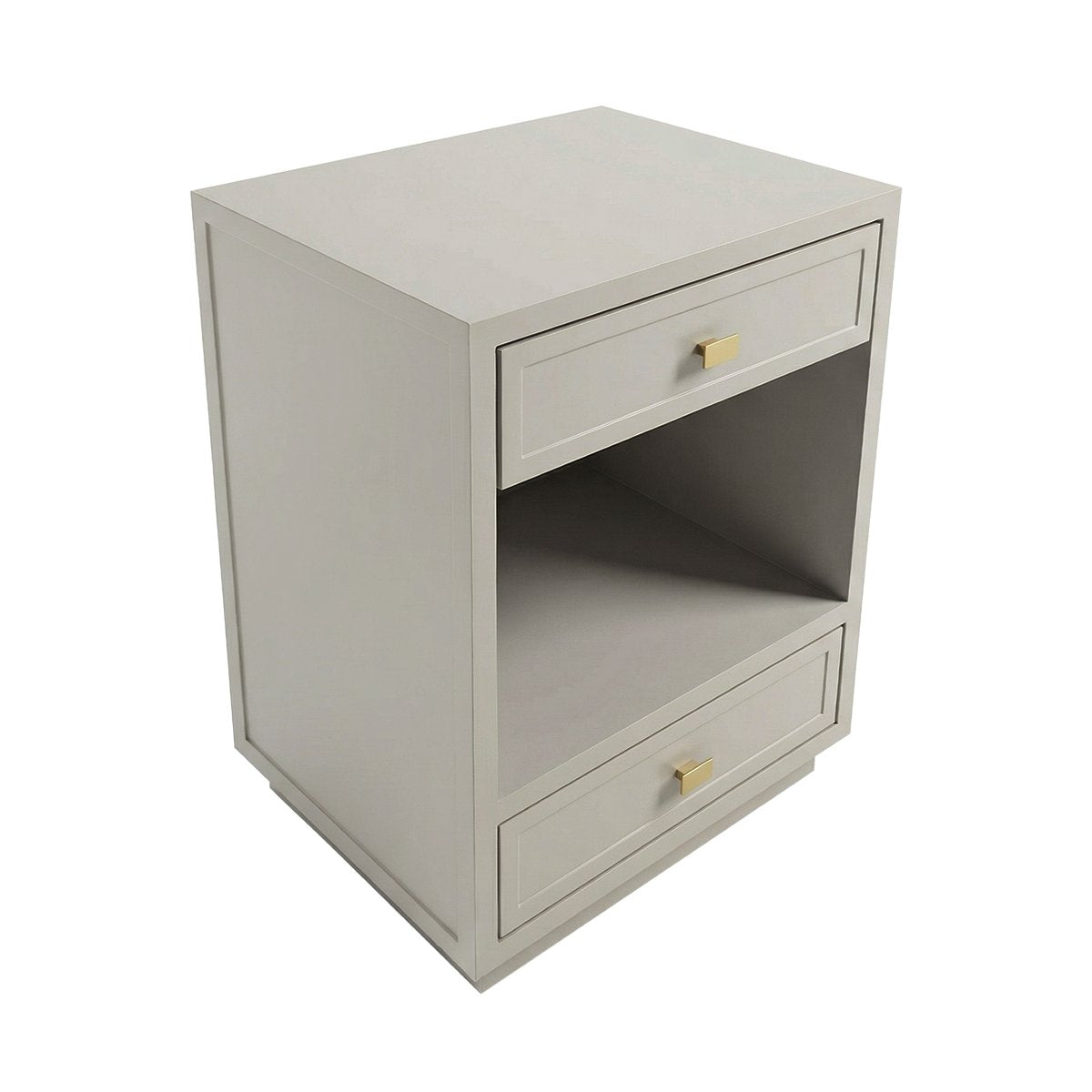 Logan Bedside Table - Small Grey – view 3