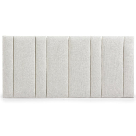 Bronx 325x130cm King Bedhead - Natural Linen