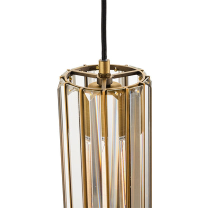 Alana Crystal Pendant - 1 Globe