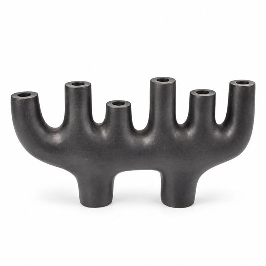 Steele Candle Holder - Black Bronze - OUTLET NSW