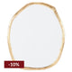 Tasman Wall Mirror - Gold Leaf