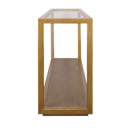 Sadie 140cm Console Table - Antique Gold