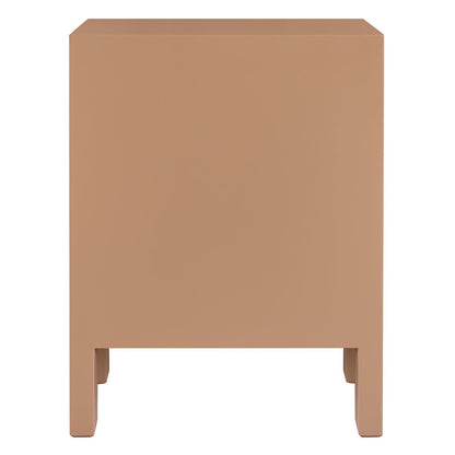 Ariana 50x65cm Bedside Table - Mocha Mousse