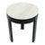 Oliver Marble Side Table - Large Black
