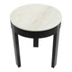 Oliver Marble Side Table - Large Black