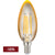 Globe LED Candle - Amber E14