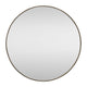 Vera Round Mirror - Antique Silver