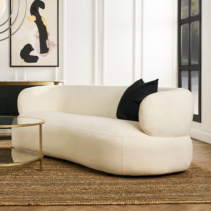 Greenwich 3 Seater Sofa - Ivory Chenille