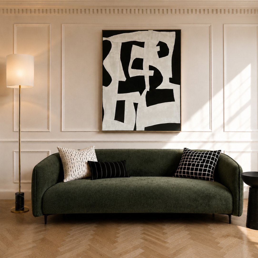Tampa 3 Seater Sofa - Emerald