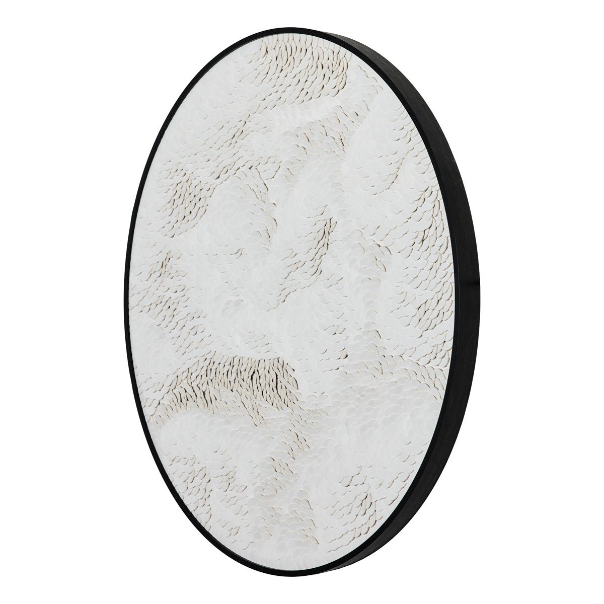 Surge 80x80cm Leather Wall Art