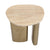 Audrey Small Side Table - Travertine