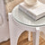 Oasis Rattan Side Table - White