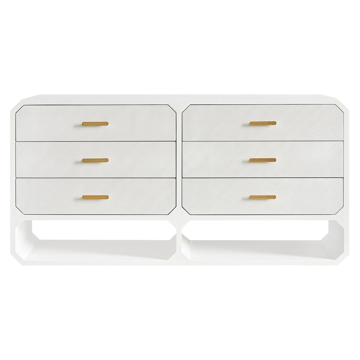 Anderson 6 Drawer Chest - White - OUTLET NSW