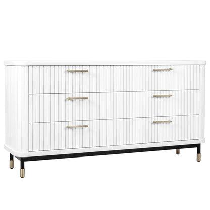Sophia 6 Drawer Chest - White