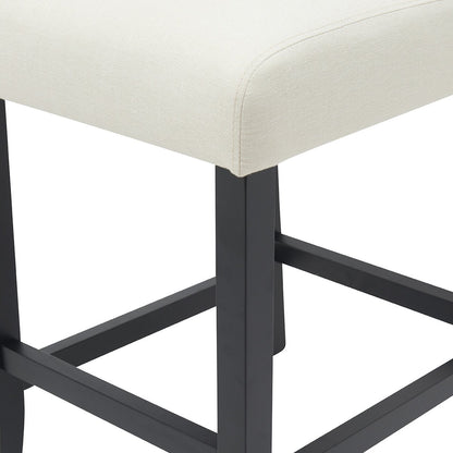 Christie Kitchen Stool Set of 2 - Off White - OUTLET NSW