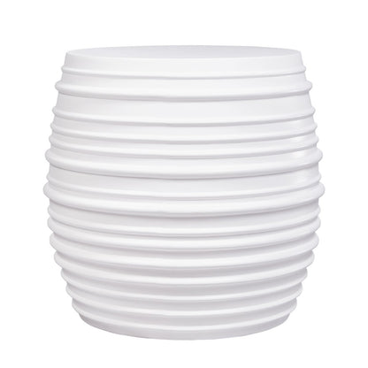 Casa Concrete Stool - White - OUTLET NSW