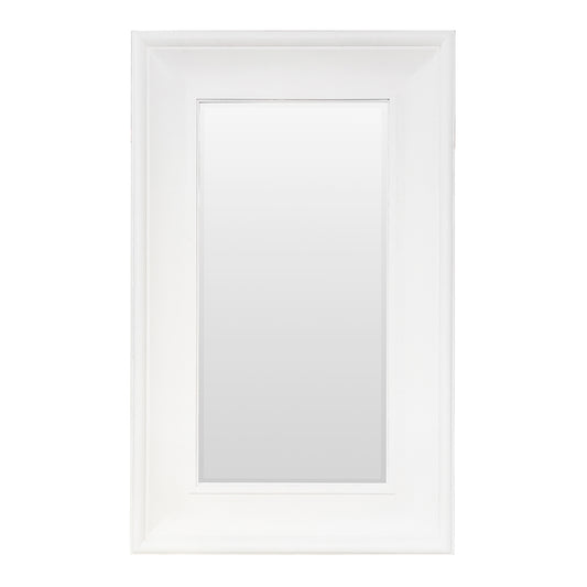 Bateman 125x201cm Floor Mirror - White