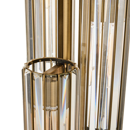 Alana Crystal Pendant - 3 Globe