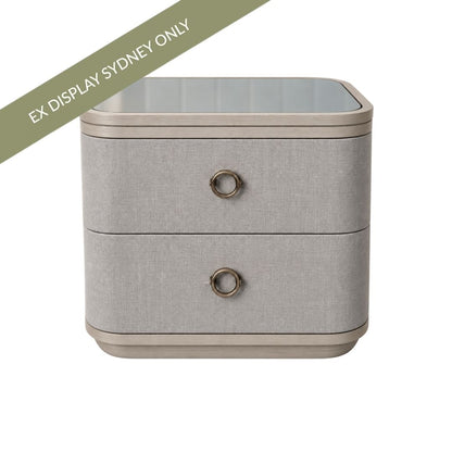 Sonya 60x55cm Bedside Table - OUTLET NSW