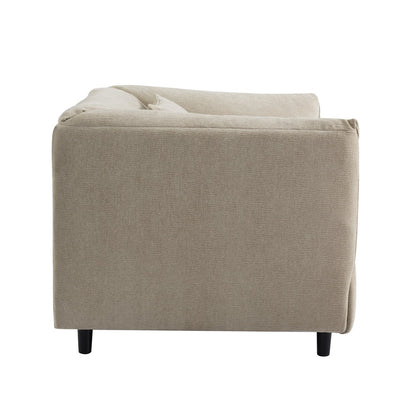 Dominic Arm Chair - Wheat