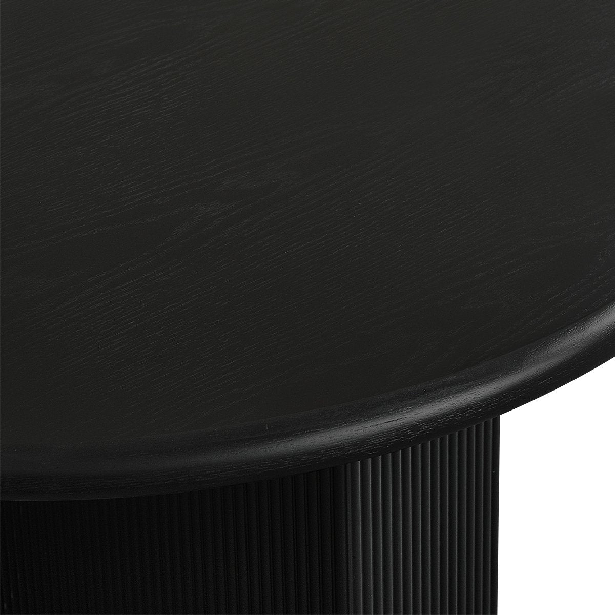 Brunella Oval Dining Table - 2.4m Black