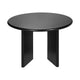 Montauk Round Dining Table - 1.2m Black