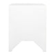 Ariana Bedside Table - Small White