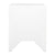 Ariana Bedside Table - Small White