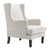 Gable Occasional Chair - Pearl Chenille