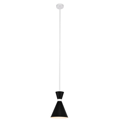 Oslo Pendant - Black w White