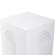 Arc Concrete Stool - White