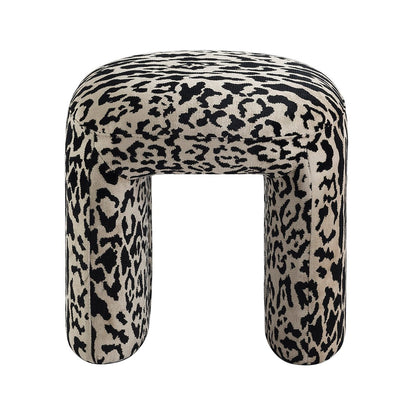 Piper Stool - Leopard Chenille *LIMITED EDITION*
