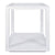 Sadie Square Side Table - Large White