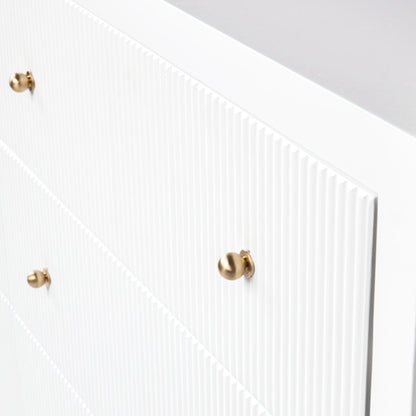 Ariana 6 Drawer Chest - White