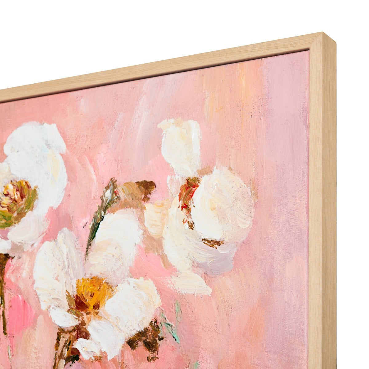 Faded Flora 80x100cm Canvas Painting