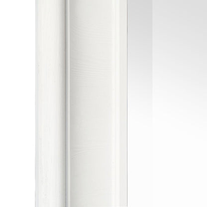 Bateman Floor Mirror - White