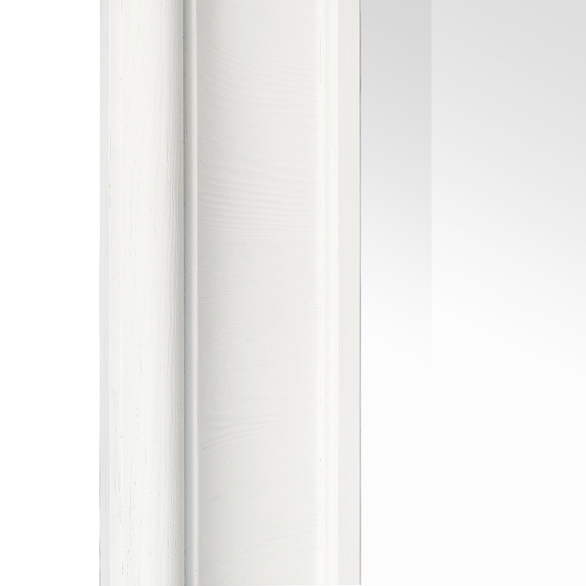 Bateman 125x201cm Floor Mirror - White