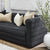 Colorado 3 Seater Sofa - Black Onyx Boucle