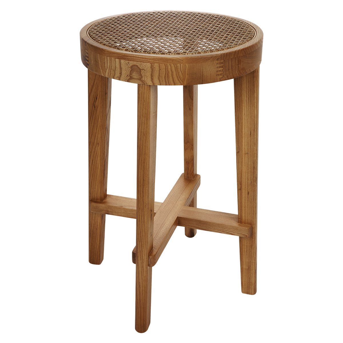 Cape Byron Rattan Kitchen Stool - Natural