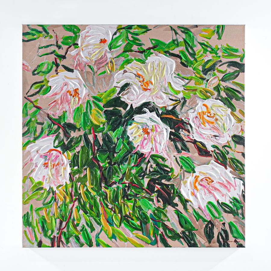 Blooms Enhanced Canvas Print - OUTLET NSW