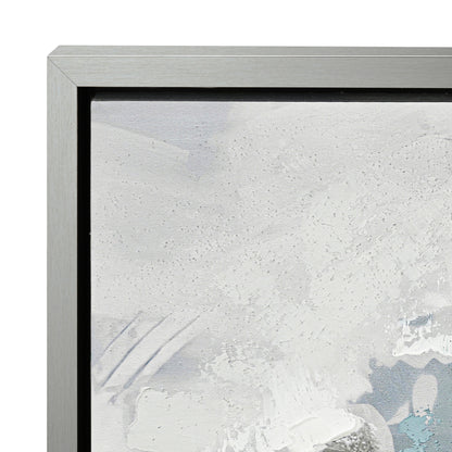 Ms. Verne Blue 105x105cm Series Enhanced Canvas Print