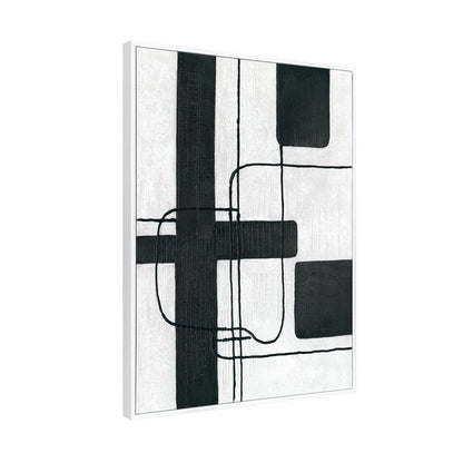 Dark Geometry Series II  90x120cm Canvas Painting