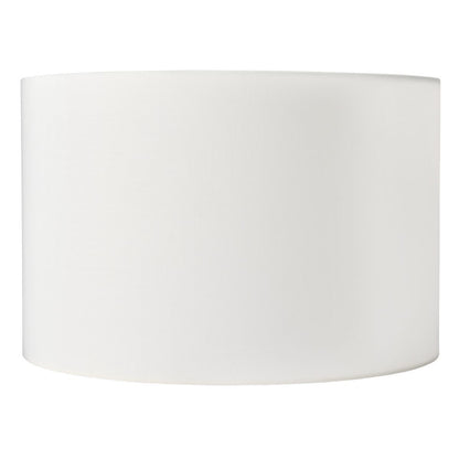 Essex Table Drum Shade - White Linen