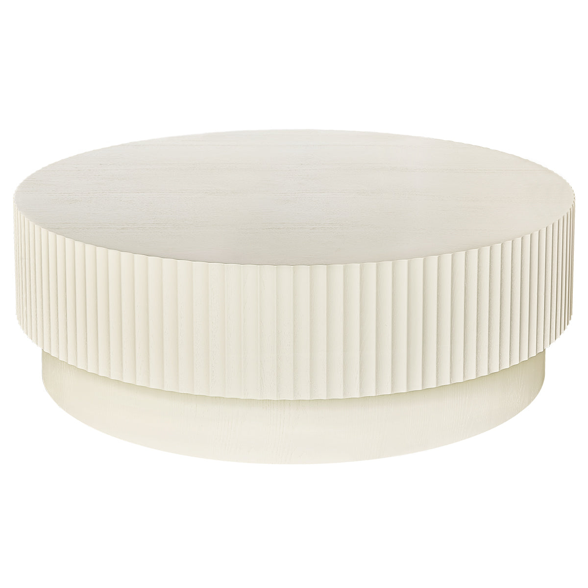 Avery Round Coffee Table - Ivory
