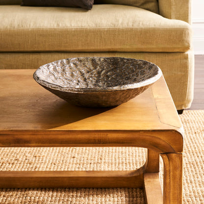 Fern Porcelain Bowl - Pewter