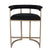 Dino Kitchen Stool - Black Linen