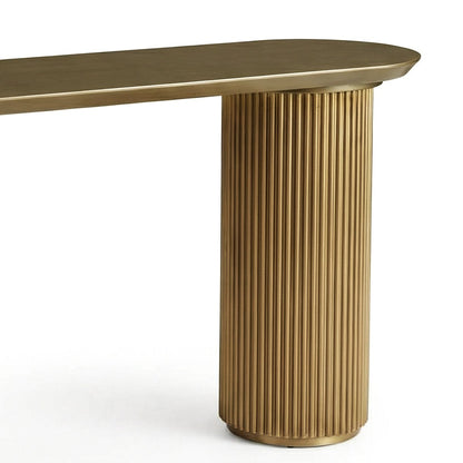 Nomad Console Table - Large Gold